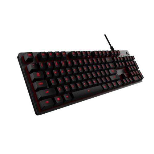 Logitech G413 Romer-G™ 觸感機械軸背光機械遊戲鍵盤 (紅黑色)