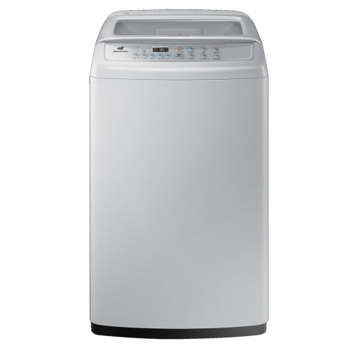 Samsung - 頂揭式 低排水位 洗衣機 6kg (淺灰色) WA60M4000SG/SH