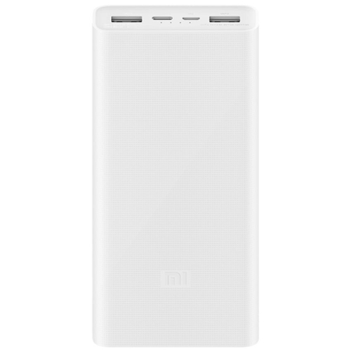 小米 可充式鋰行動電源 3 20000mAh 18W USB-C 雙向快充版 白色