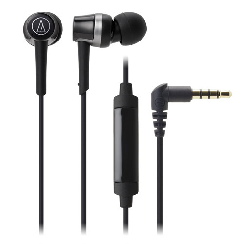 Audio Technica ATH-CKR30IS 入耳式連咪高峰 - 黑色