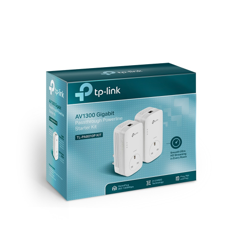 TP-Link - TL-PA9020P KIT（套裝） AV2000 Gigabi HomePlug電力線網絡橋接