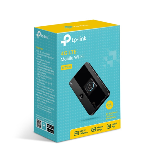 TP-Link - M7350 4G 進階版LTE 行動Wi-Fi分享器