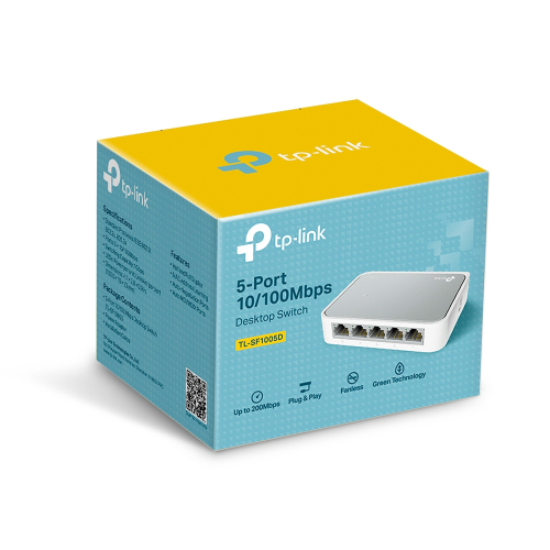 TP-Link - 網絡交換器 TL-SF1005D 5埠 10/100Mbps桌上型交換器 交換機 switch