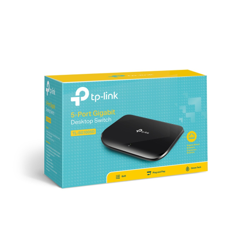 TP-Link - TL-SG1005D 5埠Gigabit桌上型交換器 網絡交換器 switch