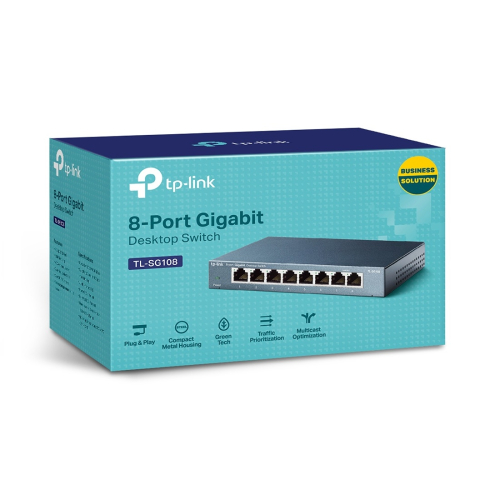 TP-Link TL-SG108-M2 8Port 2.5G 桌上型交換器