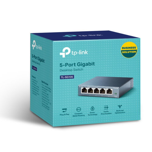 TP-Link - TL-SG105-M2 5 埠 100Mbps/1Gbps/2.5G交換器 桌上型Gigabit交換機 網絡分線器