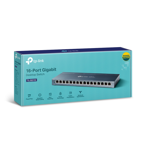 TP-Link TL-SG116 16Port Gigabit桌上型交換器