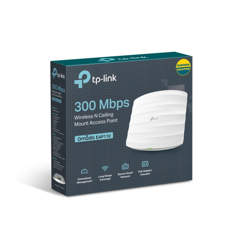 TP-Link - EAP110 300Mbps 無線吊頂安裝AP