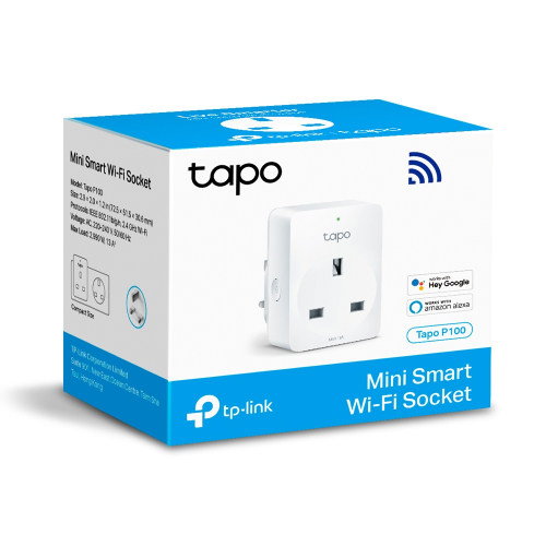 TP-Link - Tapo P100迷你WiFi智能插座 智能家居 排程控制 遠程控制-一件裝