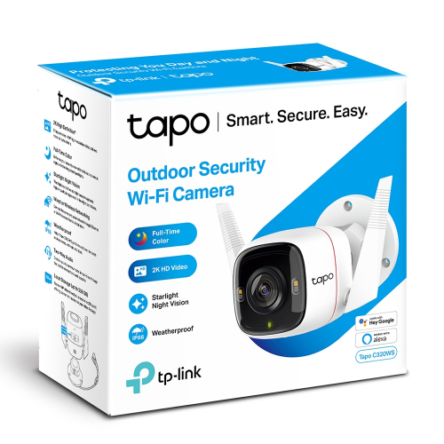 TP-Link - Tapo C320WS 真2K 4MP IP66戶外攝錄機/防水防塵/IPCam/IP CAM
