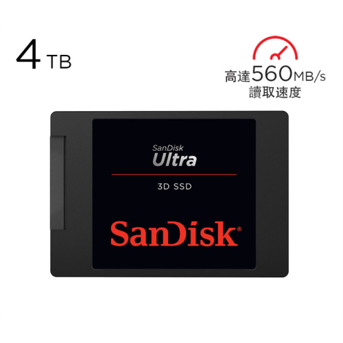 SanDisk Ultra 3D NAND Internal SSD 固態硬碟
