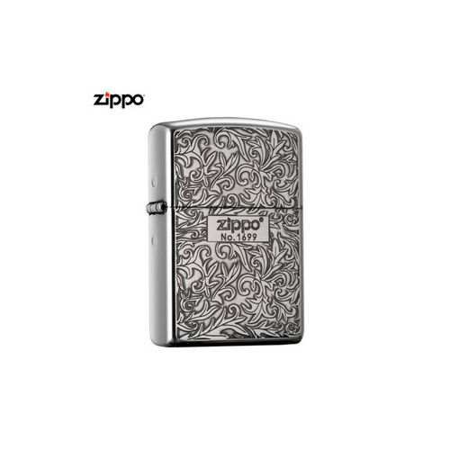 Zippo -【日版】雙面加工唐草防風打火機