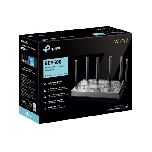 TP-Link - Archer BE400 BE6500 雙頻 Wi-Fi 7 Router