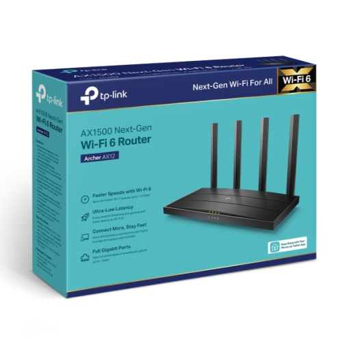 TP-Link Archer AX12 AX1500 Wi-Fi 6 路由器/分享器