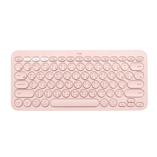 Logitech K380 跨平台藍牙鍵盤-玫瑰粉-TW 倉頡碼 #920-009171