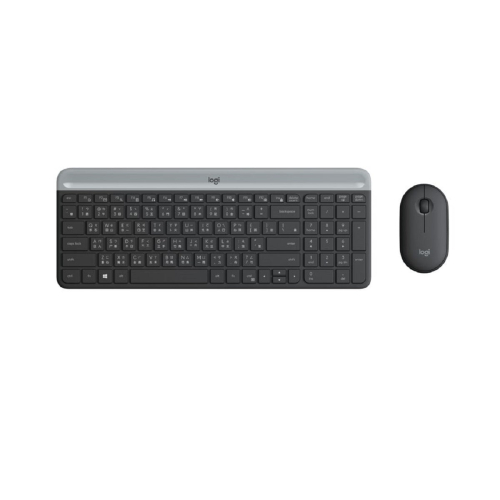 Logitech MK470 超薄無線鍵盤滑鼠組合 (中文)-黑色 #920-009184 