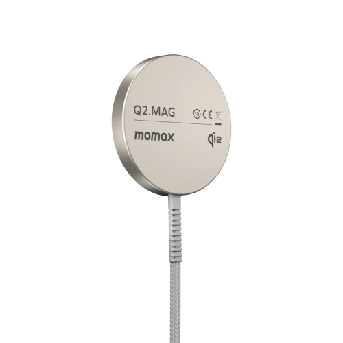 Momax Q2.Mag Qi2 磁吸無線充電器 - 鈦色 #UD32L