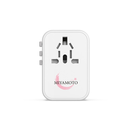 MIYAMOTO MITA01 旅行插頭 33.5W 5-PORTS QC3.0 & PD (白色)