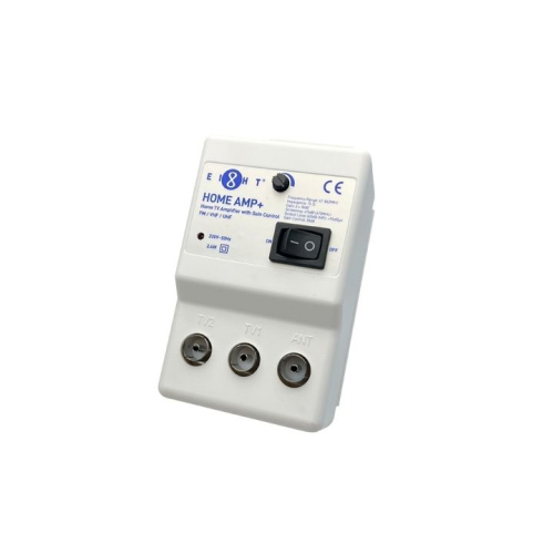 EIGHT - HOME AMP+帶增益控制 電視訊號放大器 #HOME AMP+
