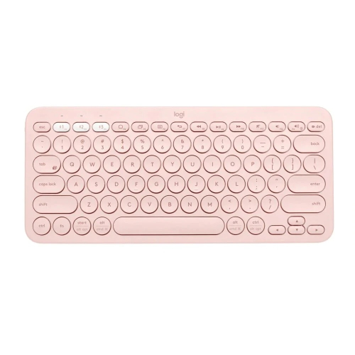 Logitech K380 跨平台藍牙鍵盤-玫瑰粉-美式英文 #920-009579