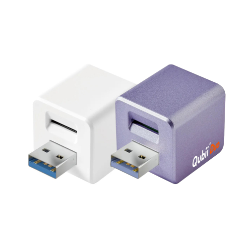 Qubii DUO 備份豆腐雙用版 USB-A - 白色