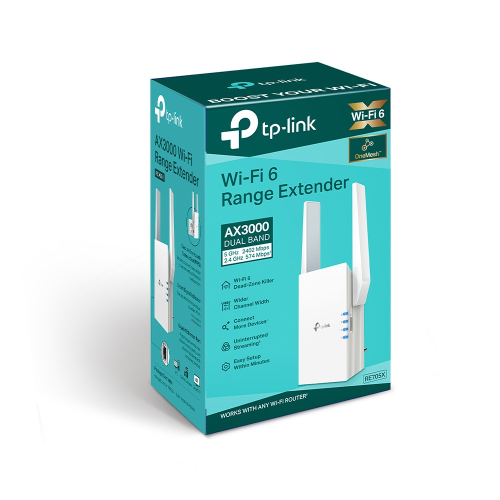 TP-Link - RE705X AX3000 Mesh WiFi 6 訊號延伸器/WiFi放大器/One Mesh