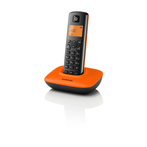 Motorola T401+ 數碼室內無線電話-橙色